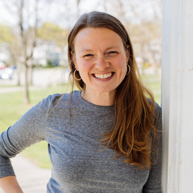 A headshot of Kate Miller-Corcoran